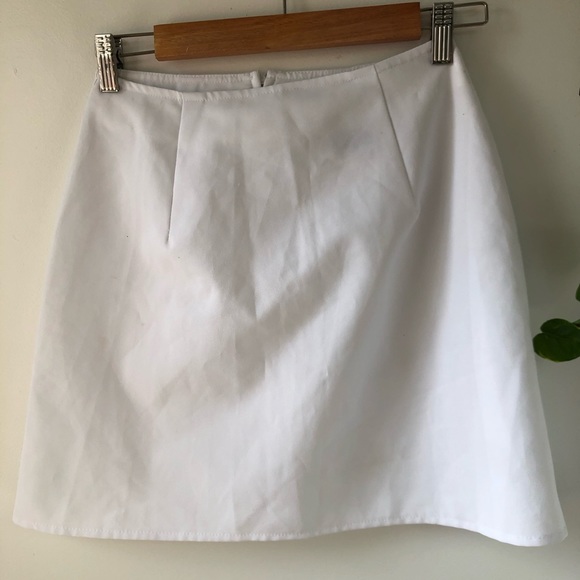 90’s white mini skirt - Picture 6 of 8